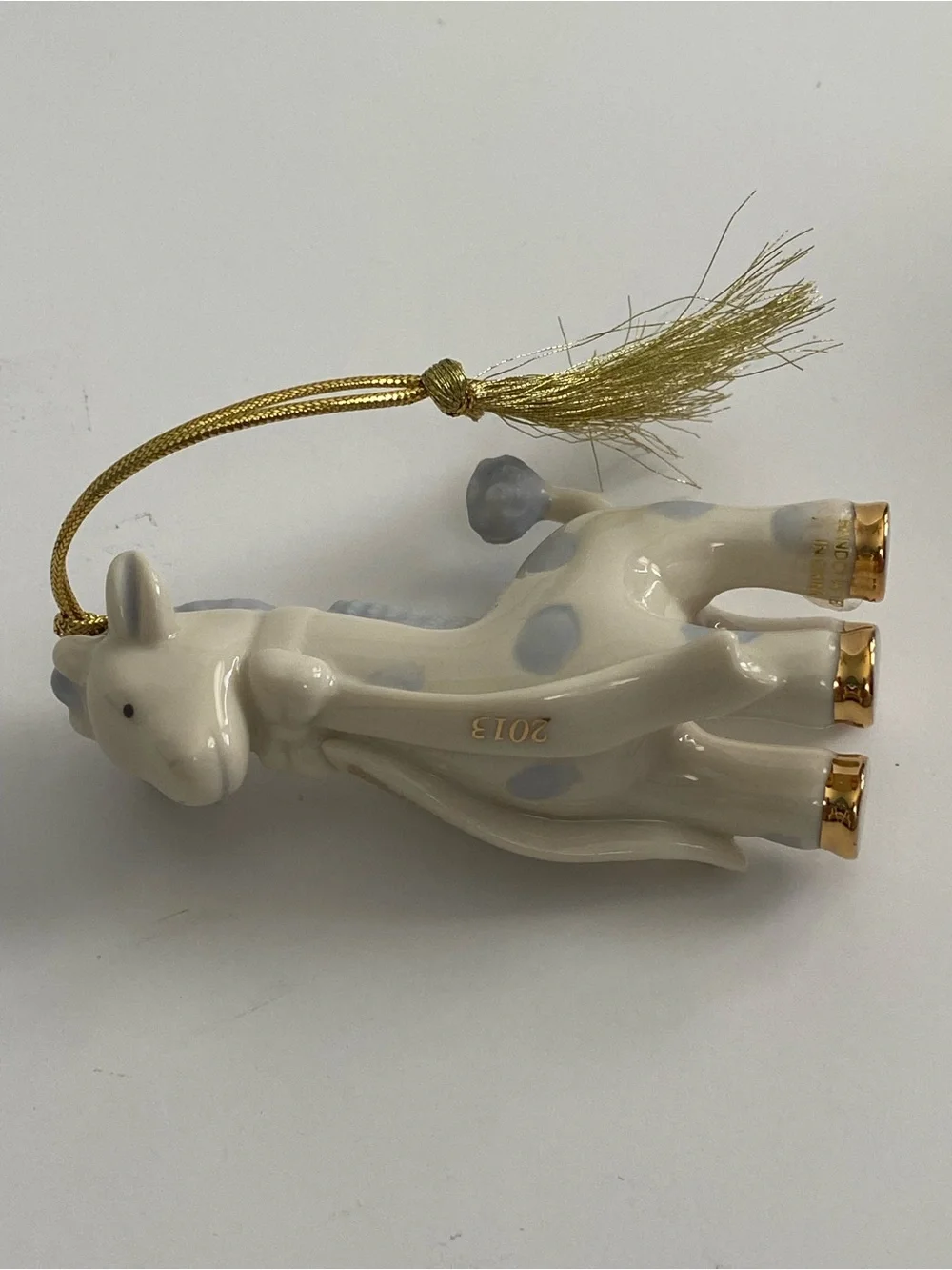 Lenox baby’s first Christmas giraffe boy 2013 Christmas ornament collection